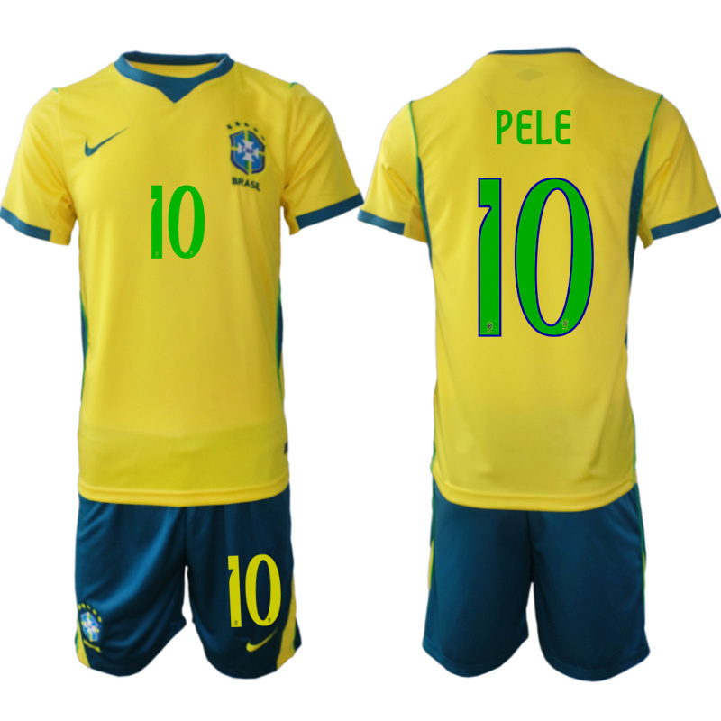 Men Brazil home #7 style 2026 World Cup Soccer jersey->brazil jersey->Soccer Country Jersey
